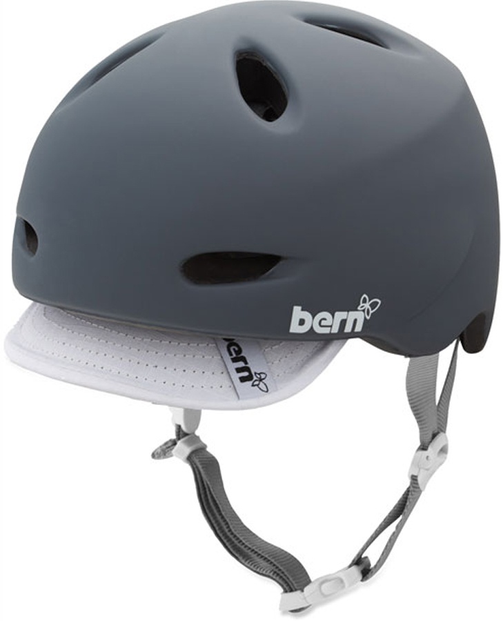Bern Berkeley Women's Skate/Bike Helmet, XS, Grey/White